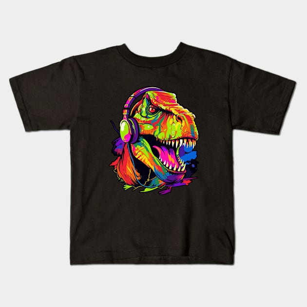 Jurassic DJ Kids T-Shirt by Cheebies